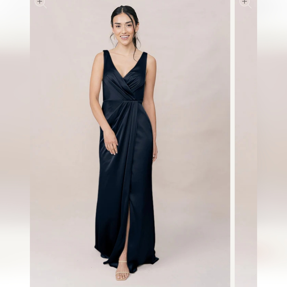 Revelry Blair Satin Bridesmaid Dress
